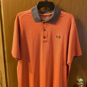 Under Armour heat/gear golfing polo xl